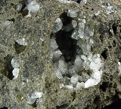 Chabazite var. Phacolite from Orroli, Sardinia, Italy