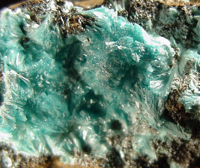 Aurichalcite from Sterling Mine, Ogdensburg, Sterling Hill, Sussex County, New Jersey