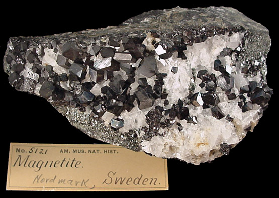 Magnetite from Nordmark, Sweden