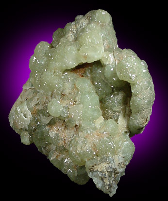 Prehnite from Prospect Park Quarry, Prospect Park, Passaic County, New Jersey