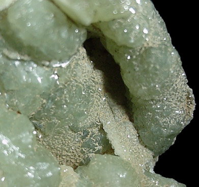 Prehnite from Prospect Park Quarry, Prospect Park, Passaic County, New Jersey