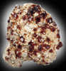 Spessartine Garnet and Microcline from Putian, Tongbei-Yunling District, Fujian Province, China