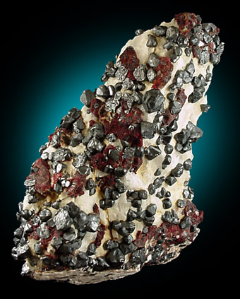 Zincite and Franklinite from Sterling Mine, Ogdensburg, Sterling Hill, Sussex County, New Jersey