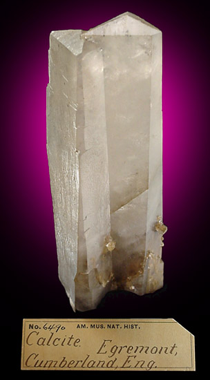 Calcite twin crystals from Egremont, West Cumberland Iron Mining District, Cumbria, England