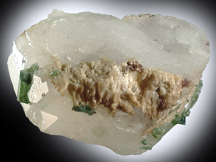 Elbaite Tourmaline in Quartz from Minas Gerais, Brazil