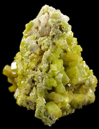 Pyromorphite from Mexico Mine, Caldbeck Fels, Cumbria, England