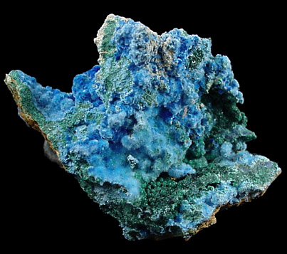 Cyanotrichite from Grandview Mine, Cococino County, Arizona