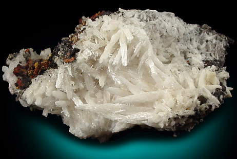 Cerussite from Flux Mine, Harshaw District, Patagonia Mountains, Santa Cruz County, Arizona