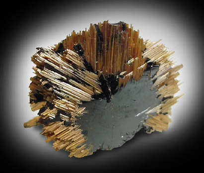 Rutile and Hematite from Novo Horizonte, Bahia, Brazil