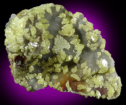 Sulfur from Xikuangshan, 12 km northeast of Lengshuijiang, Hunan Province, China