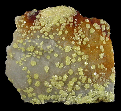 Sulfur from Xikuangshan, 12 km northeast of Lengshuijiang, Hunan Province, China