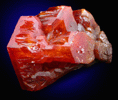 Vanadinite from Mibladen, Haute Moulouya Basin, Zeida-Aouli-Mibladen belt, Midelt Province, Morocco