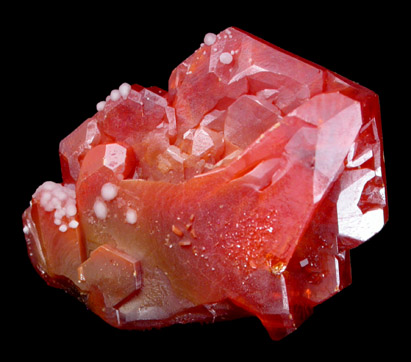 Vanadinite from Mibladen, Haute Moulouya Basin, Zeida-Aouli-Mibladen belt, Midelt Province, Morocco