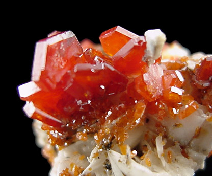 Vanadinite from Mibladen, Morocco