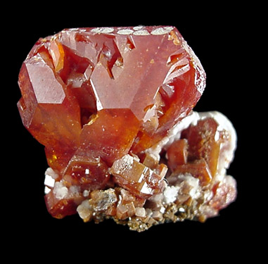 Vanadinite from Mibladen, Morocco