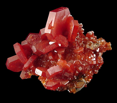 Vanadinite from Mibladen, Morocco