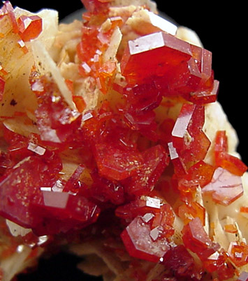 Vanadinite from Mibladen, Morocco