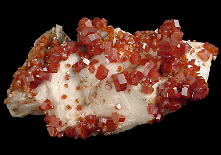 Vanadinite from Mibladen, Morocco