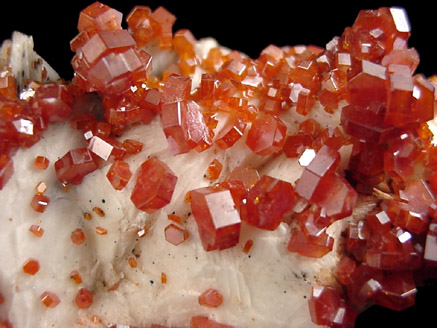 Vanadinite from Mibladen, Morocco