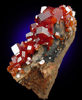 Vanadinite from Mibladen, Morocco