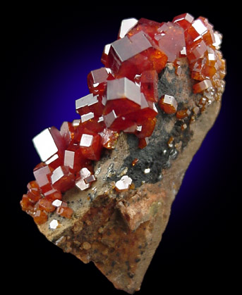 Vanadinite from Mibladen, Morocco