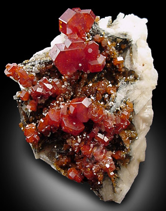 Vanadinite from Mibladen, Morocco