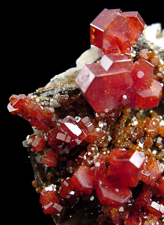 Vanadinite from Mibladen, Morocco