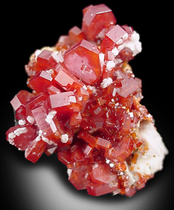 Vanadinite from Mibladen, Morocco