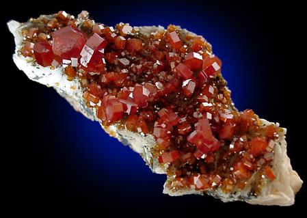 Vanadinite from Mibladen, Morocco