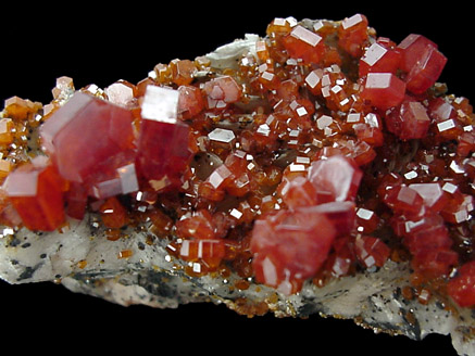 Vanadinite from Mibladen, Morocco