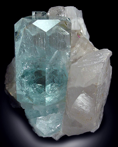 Beryl var. Aquamarine from Shengus, Skardu Road, Gilgit, Pakistan