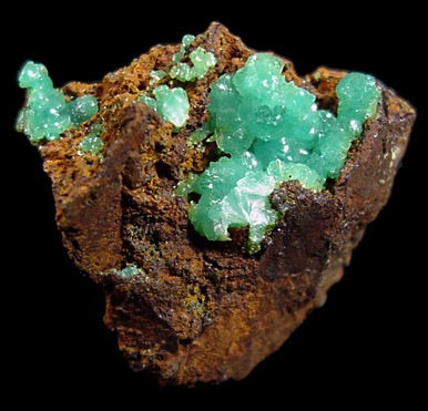 Adamite from Brenner Mine, Dalnegorsk, Primorskiy Kray, Russia