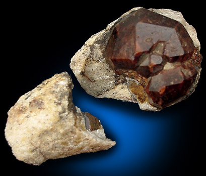 Almandine Garnet from Serrote Redondo, near Pedra Lavrada, Paraba, Brazil