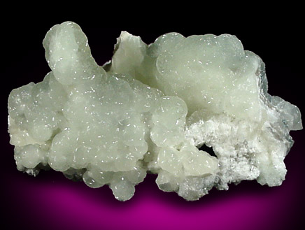 Prehnite from O and G Industries Southbury Quarry, Southbury, New Haven County, Connecticut