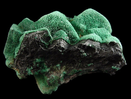 Malachite pseudomorph after Azurite from New Cornelia Mine, Ajo, Pima County, Arizona