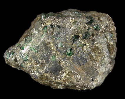 Uvarovite Garnet from Keretti Mine, Outokumpu, Finland