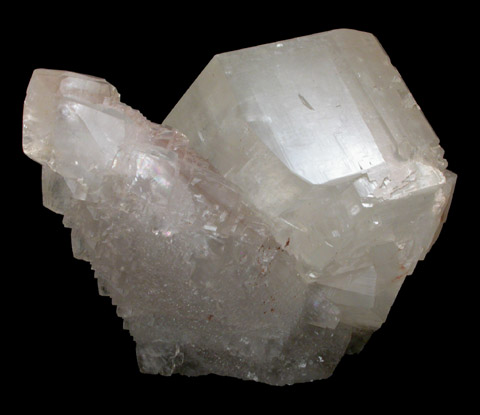 Calcite (twinned crystals) from Hengyan, Hunan Province, China