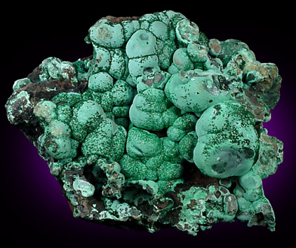 Malachite from Lubumbashi, Katanga Copperbelt, Haut-Katanga Province, Democratic Republic of the Congo