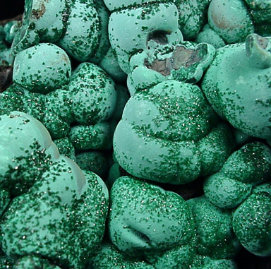 Malachite from Lubumbashi, Katanga Copperbelt, Haut-Katanga Province, Democratic Republic of the Congo