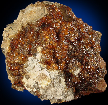 Spessartine Garnet from Putian, Tongbei-Yunling District, Fujian Province, China