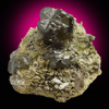 Sphalerite on Johannsenite from Iron Cap Mine, Graham County, Arizona