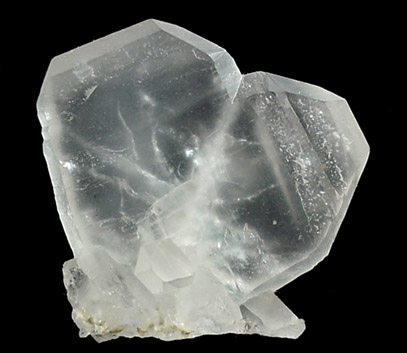 Quartz (Japan Law-twinned) from Andilamena, Toamasina Province, Madagascar