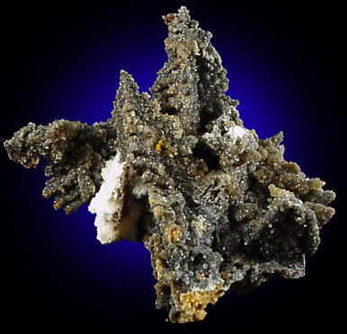 Descloizite pseudomorph after Cerussite from Chah Mileh, Anarak District, Esfahan Province, Iran