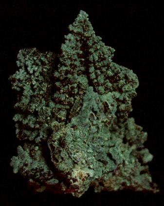 Descloizite pseudomorph after Cerussite from Chah Mileh, Anarak District, Esfahan Province, Iran