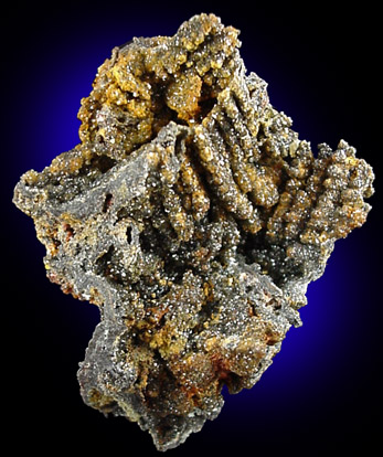 Descloizite pseudomorph after Cerussite from Chah Mileh, Anarak District, Esfahan Province, Iran