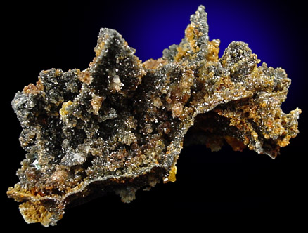 Descloizite pseudomorph after Cerussite from Chah Mileh, Anarak District, Esfahan Province, Iran