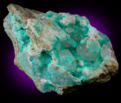 Dioptase from Christmas Mine, Banner District, Gila County, Arizona