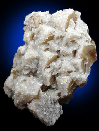 Harmotome and Brewsterite on Calcite from Whitesmith Mine, near Strontian, Loch Sunart, Highland (formerly Argyll), Scotland