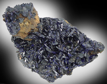 Azurite from Copper Queen Mine, Bisbee, Warren District, Cochise County, Arizona