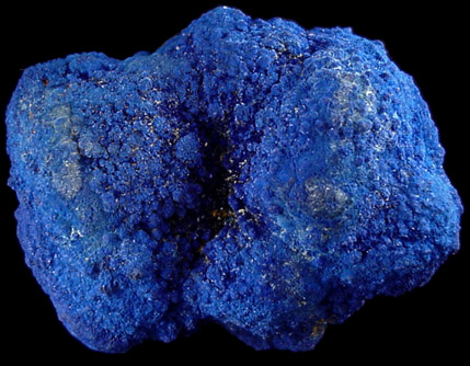 Azurite Nodule from Tsumeb Mine, Otavi-Bergland District, Oshikoto, Namibia